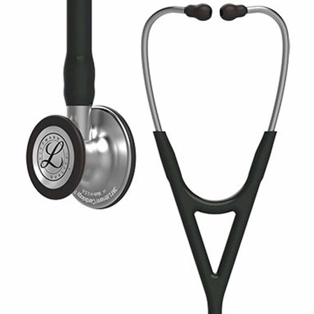 Cardiology Stethoscope Black 1-Tube 22 Inch Tube Convertible Chestpiece, -  3M LITTMANN, 6151